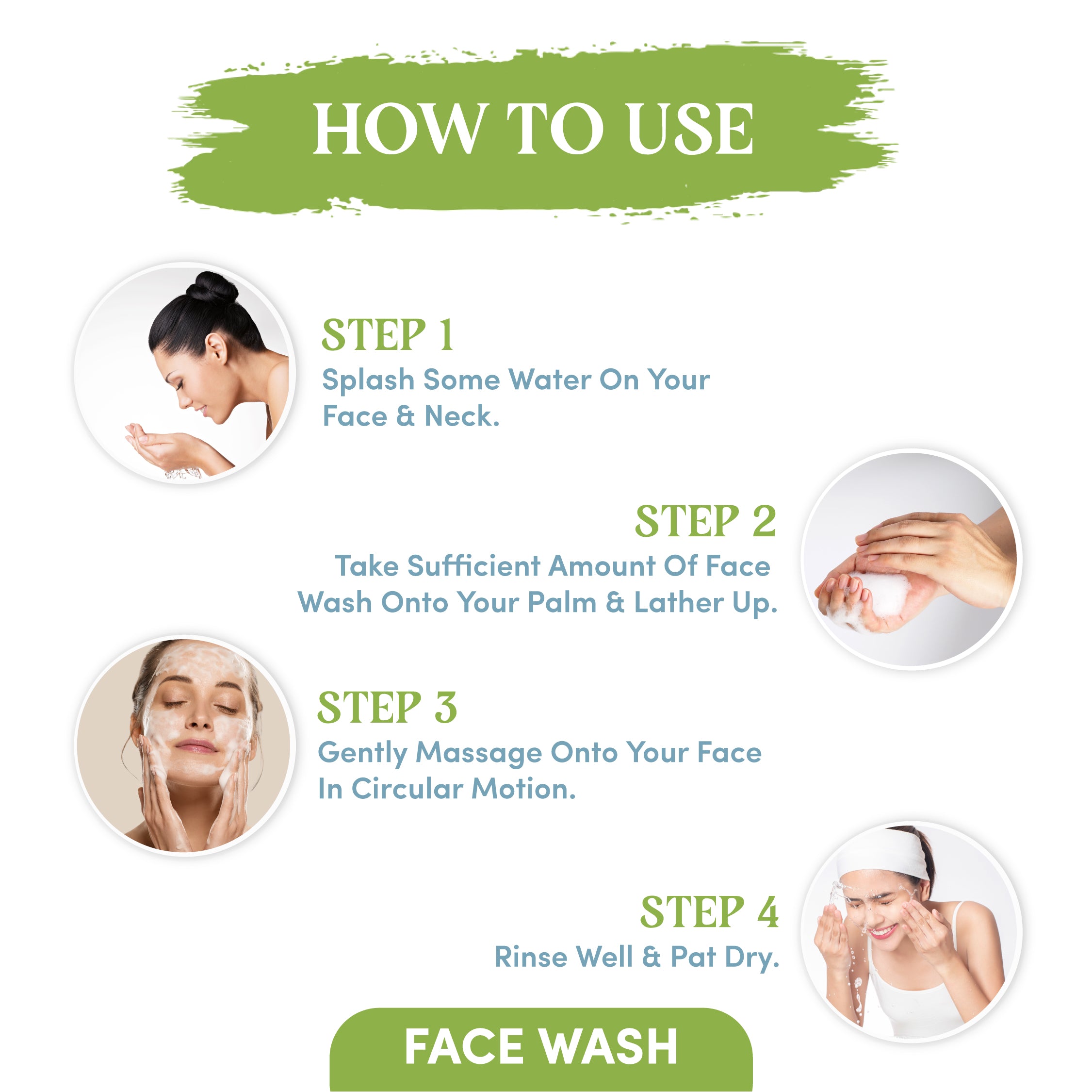 Collagen Skin Care Routine - Face Wash 250ml, Body Lotion 250ml & Face Cream 50ml